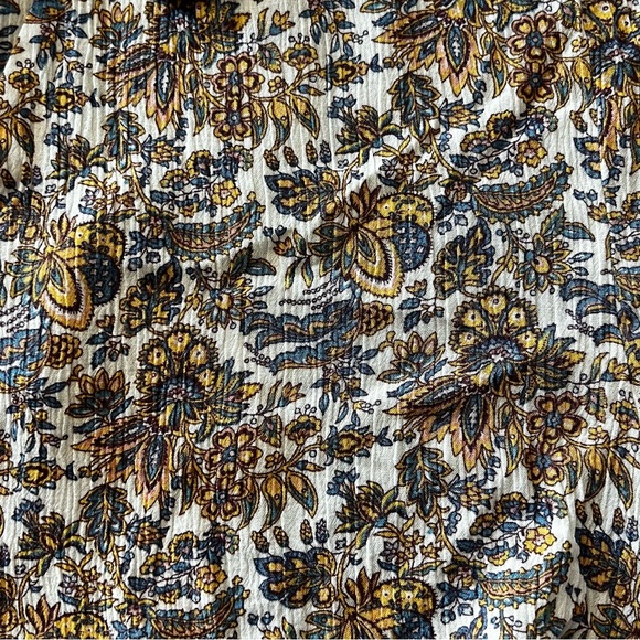 Loft Beach Paisley Print Romper Large - Picture 11 of 11